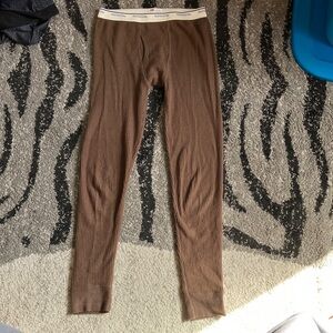 Fruit of the Loom Brown Thermal Under layer Pants